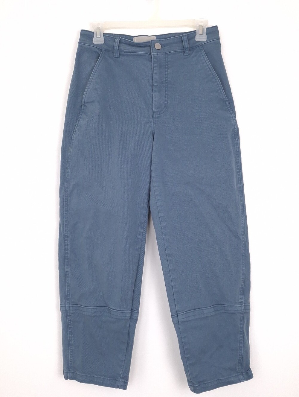 Everlane The Utility Barrel Pant organic cotton ankle length high rise stretch